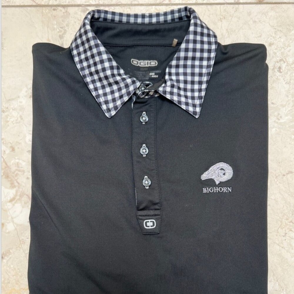 Ogio Men's Polo Shirt - Size Medium - Black - NICE!